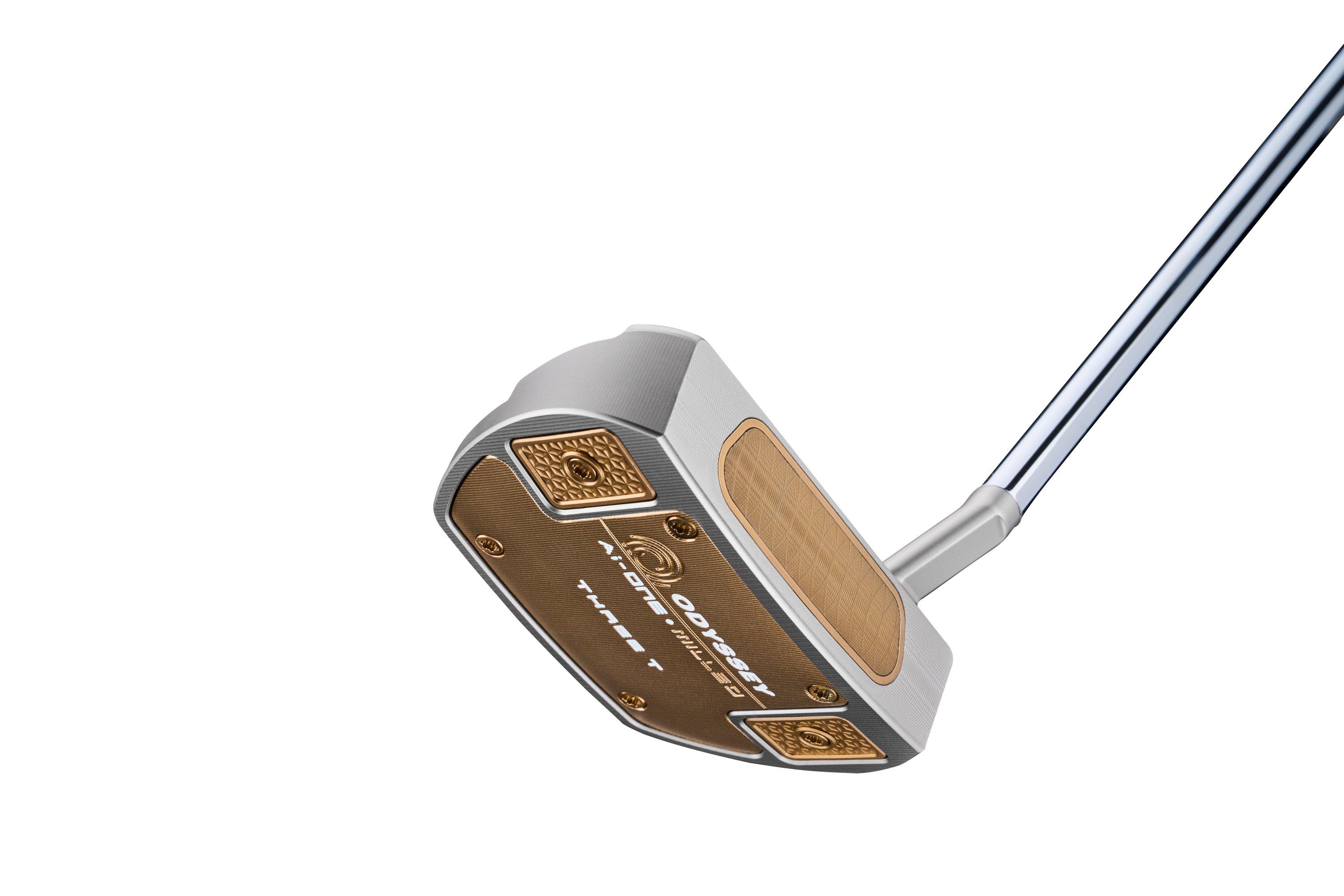 Ai-ONE Silver Milled Three T S Putter | ODYSSEY | Putters